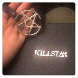 Pentagram choker from KillStar